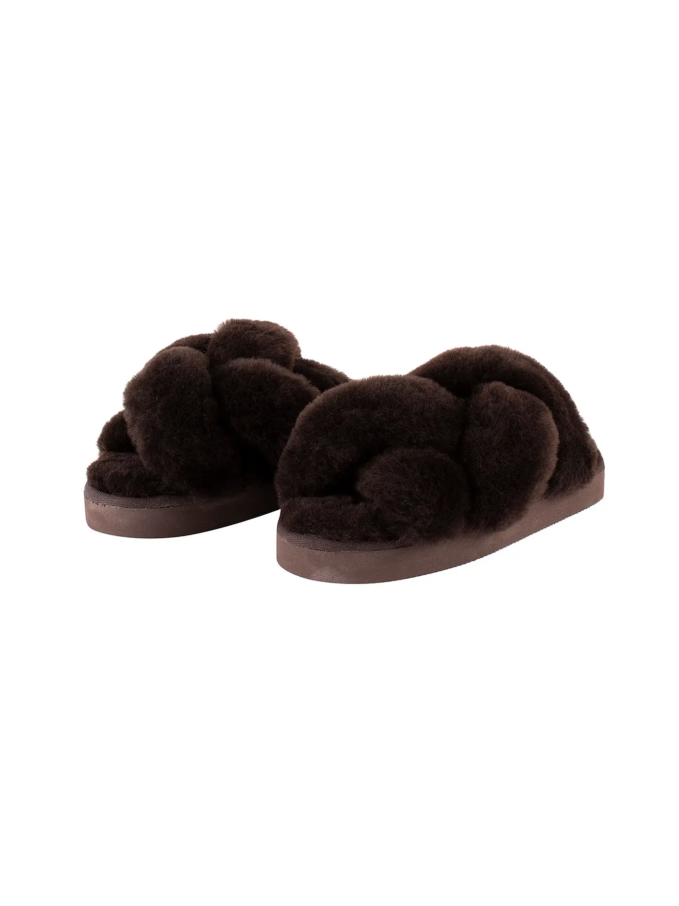 SHEPHERD OF SWEDEN | Pantoletten Gabriella | braun